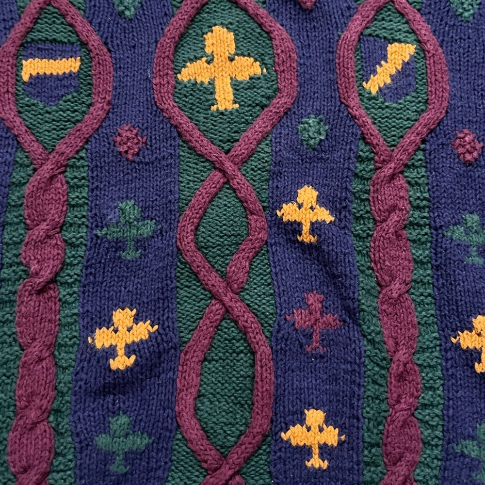 Vintage Cambridge Classics Hand Knit sweater - Picture 6 of 13